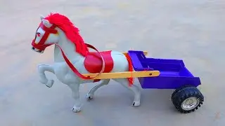 Homemade Mini Horse Cart | How To Make Mini Horse Cart | The Most Creative Diy Woodworking Projects
