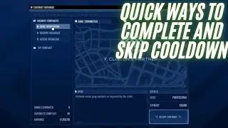 GUIDE TO COMPLETE 201 SECURITY CONTRACTS ON GTAO FASTEST WAY!(SKIP COOLDOWN)