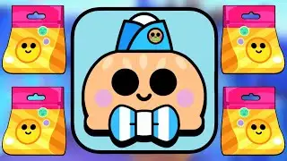 Brawl Star: Making Burger Lou Pins Video - Timelapse