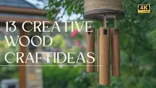 🪵 13 Creative Wood Craft Ideas to Turn Fallen Branches into Beautiful Garden Decor