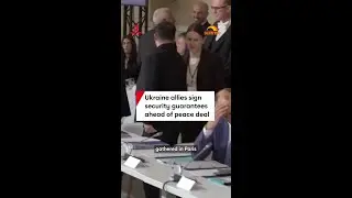 Ukraine allies sign security guarantees ahead of peace deal