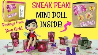 New Surprise Doll Riley Boxy Girls by Jay@Play Sneak Peak Mini Boxy Girls and Fashion Pack