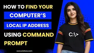 Как узнать локальный IP-адрес вашего компьютера (IPV4) с помощью командной строки