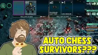They combined Auto Chess shopping to an arena Swarm Survivor!!! | Battle Grid
