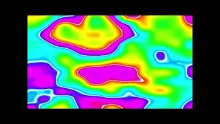 Rainbow glow overlay
