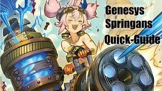 Springans Quick-Guide (Yu-Gi-Oh! Genesys)