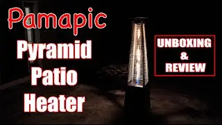 Pamapic Pyramid Patio Heater - Unboxing  & Review
