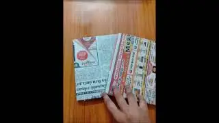 Old Newspaper // School Note Books // Cover Ideas.