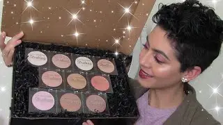 L.A. COLORS STROBING ILUMINATING POWDER / SWATCHES / RESE&Ntilde;A