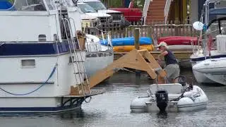 Sea Fan Dinghy Davits