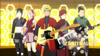 [MMD Naruto Shippuden] Naruto, Sakura, Gaara, Shikamaru and Sai - ZENITHALIZE (60FPS)
