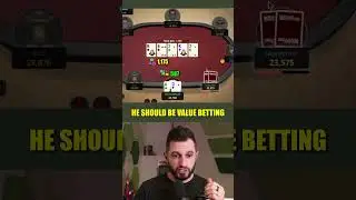 Value Betting with a Weak Pair ($5,300 WSOP Online)