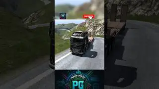 Beautiful Mountain Road | Euro Truck Simulator 2 | Volvo Truck | Padma Gamer #ets2 #volvotruck