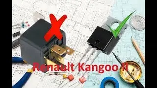 Ремонт подрулевого переключателя Renault Kangoo II