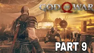 GOD OF WAR PC Gameplay Part 7-  Lake of Nine  (God of War 4)