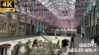 Scenic Shorts: London Platinum Jubilee Walk Of Covent Garden 👑 Union Jacks Aplenty 🇬🇧 May 2022 [4K]