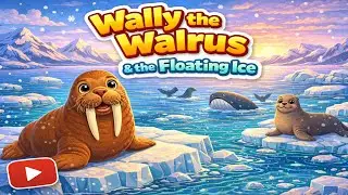 Story Time For Kids - Wally The Walrus And The Floating Ice
