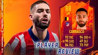 YANNICK CARRASCO 88 HEADLINER PLAYER REVIEW FIFA22. UNA DE MIS CARTAS FAVORITAS. &iquest;VALE LA PENA?