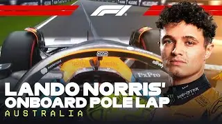 Lando Norris' Pole Lap | 2025 Australian Grand Prix | Pirelli