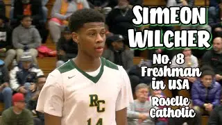 Simeon Wilcher Can Ball! | ESPN's No. 8 Freshman in USA | Roselle Catholic (NJ) | Class of 2023
