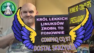 KRÓL JEST TYLKO JEDEN - Jak CompaQ CQ57 dostał skrzydeł dzięki ANTIX Linux. YouTube HD płynne 30 FPS