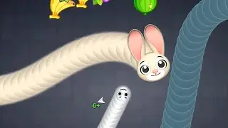 Snake game | worms merge snake game | colour full snake 