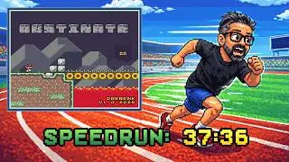 Упрямый скоростной забег | Головоломка% | Super Mario World Kaizo | Личный рекорд: 37:36