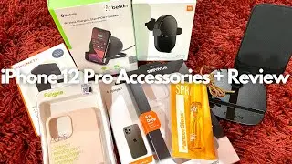 accessories i bought for my iPhone 12 Pro + reviews! (wireless charger, cases, etc.) | Philippines