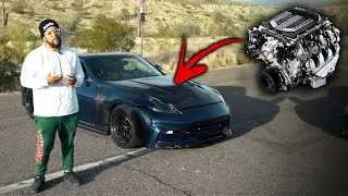 1000 HORSEPOWER CORVETTE Z06 ENGINE SWAPPED 370Z!