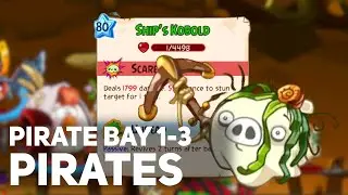 Angry Birds Epic: Cave 22: Pirate Bay: 1-3 | (gameplay)