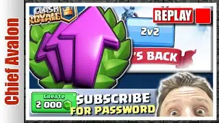 🔴 REPLAY: 2'000 GEMS CLASH ROYALE TOURNAMENT, TRIPLE ELIXIR and 2v2 WITH VIEWERS