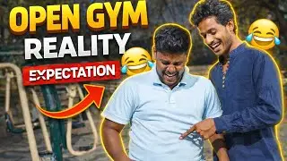 Open Gym Expectation vs Reality 😂 | Funny Gym Video