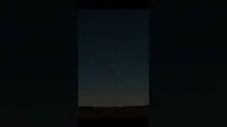 C/2023 A3 Tsuchinshan Atlas time-lapse #nature #astrophotography #comet  #comet timelapse