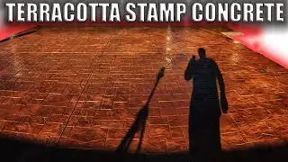 PART 2 - Terracotta Stamped Roman Ashlar Slate Concrete (Tips and tricks to be successful).