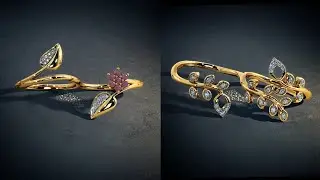 Multi finger gold rings latest design