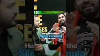 Hard work is the silent formula of success | Udaan Giggles #alakhpandey  #physicswallah #shorts