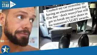 Strictly's John Whaite left &lsquo;emotional&rsquo; as he shares update from bed after car crash