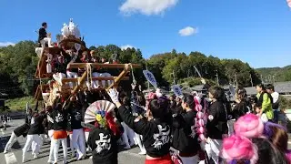 2023.10/22　上佐備  甘南備出発 でんでん