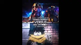 MCU THANOS VS DEKU