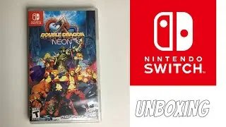 DOUBLE DRAGON NEON GAME UNBOXING