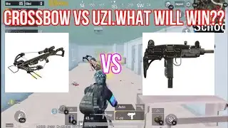 CROSSBOW VS UZI.WHO WOULD WIN????