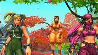 Street Fighter X Tekken Playthrough - Asuka and Xiaoyu (Team MK Girls!)