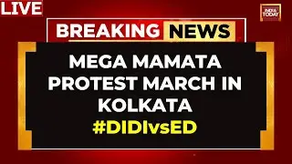 Mamata Banerjee vs ED In Bengal LIVE Protest | Mamata Banerjee Blocked ED  Raid: Sources