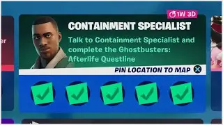 Fortnite chapter 2 season 8 guides Containment Specialist punch card