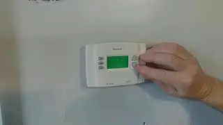 Honeywell RTH2300B How to change Celsius to Fahrenheit