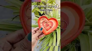 Creating a Pinterest-inspired trinket tray using clay!