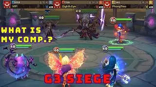 My Own Mistake Cost Me 10 Wins! G3 Siege vs Eighth Eye vs PhongTrao (Summoners War)