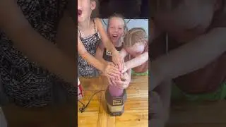 CYD AND LEN MAKE THE GRIMACE SHAKE! #grimaceshake