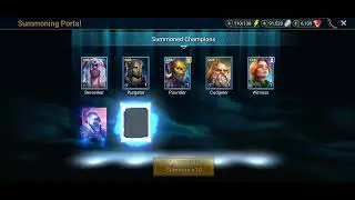 Pulling 10 Ancient Shards For Shredder Perfect Soul Champion Chase Tournament In RAID Shadow Legends
