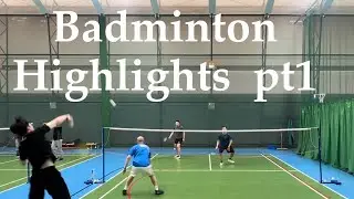 Badminton highlights: winning points, losing breath 🏸 🔥 